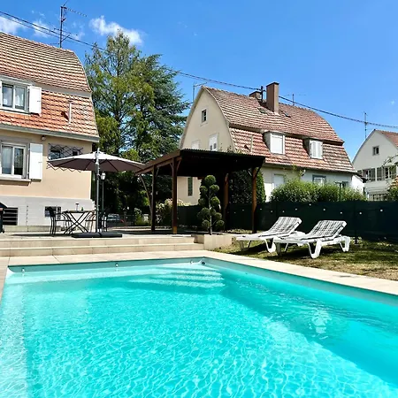 La Parenthese - Maison Avec Piscine Privee Wissembourg